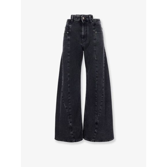 MAISON MARGIELA Denim - Maison Margiela Women Black Denim Trousers